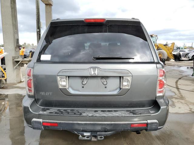 5FNYF28548B001341 - 2008 HONDA PILOT EXL GRAY photo 6