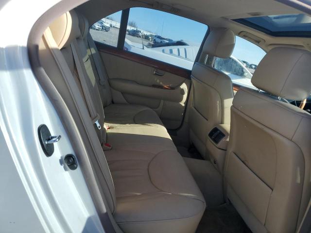 JTHBN36F855013479 - 2005 LEXUS LS 430 WHITE photo 10