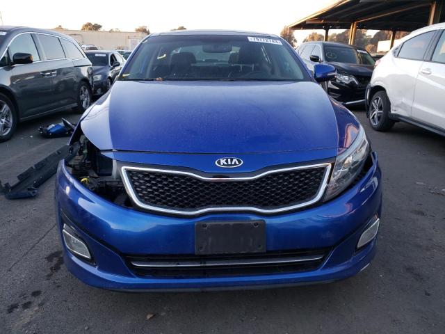 5XXGR4A64EG283572 - 2014 KIA OPTIMA SX BLUE photo 5