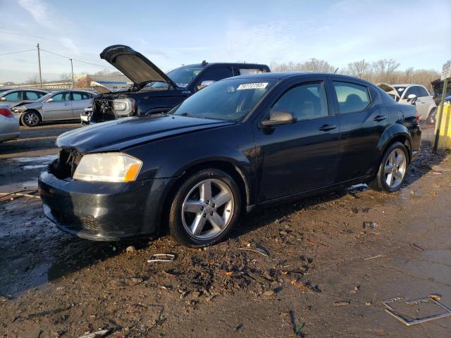 1C3CDZAB0DN526244 - 2013 DODGE AVENGER SE BLACK photo 1