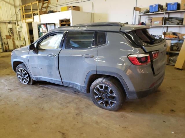 3C4NJDABXKT703055 - 2019 JEEP COMPASS SPORT GRAY photo 2