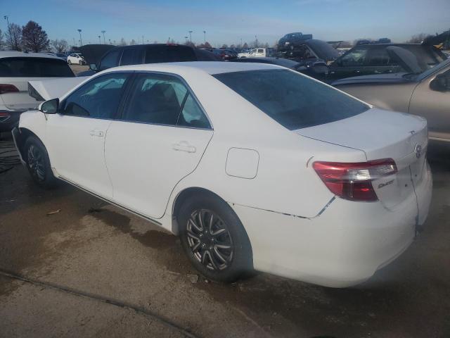 4T1BF1FK0DU221114 - 2013 TOYOTA CAMRY L WHITE photo 2