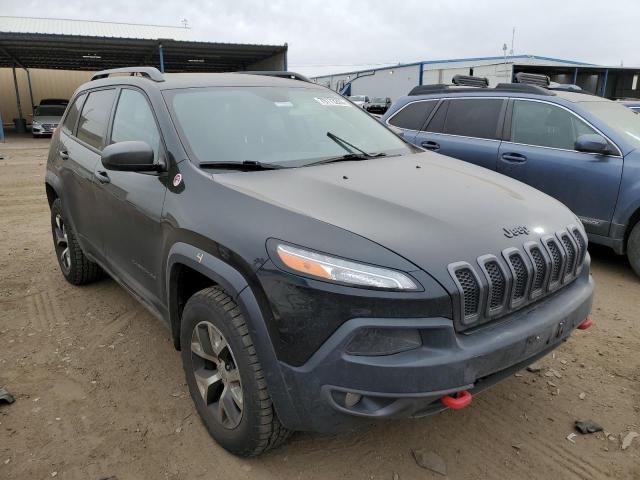 1C4PJMBS0FW521341 - 2015 JEEP CHEROKEE TRAILHAWK BLACK photo 4