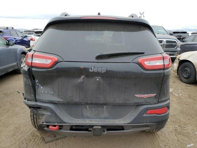 1C4PJMBS0FW521341 - 2015 JEEP CHEROKEE TRAILHAWK BLACK photo 6