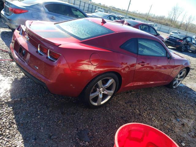 2G1FF1E34D9194246 - 2013 CHEVROLET CAMARO LT RED photo 3