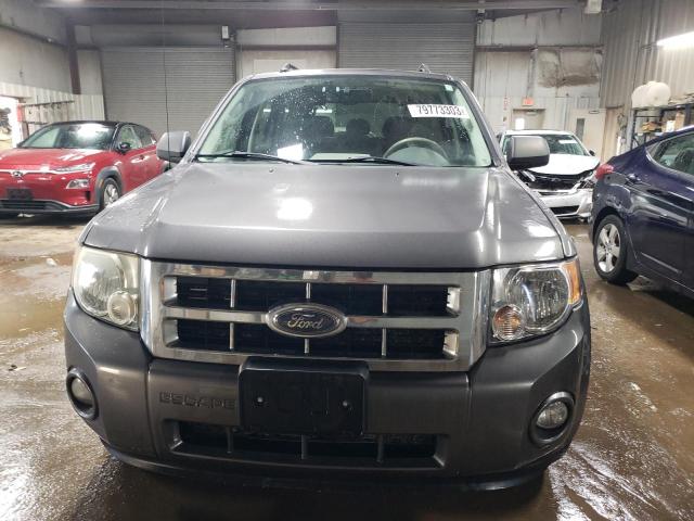 1FMCU03799KA14261 - 2009 FORD ESCAPE XLT GRAY photo 5