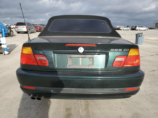 WBABW33484PL30213 - 2004 BMW 325 CI GREEN photo 6