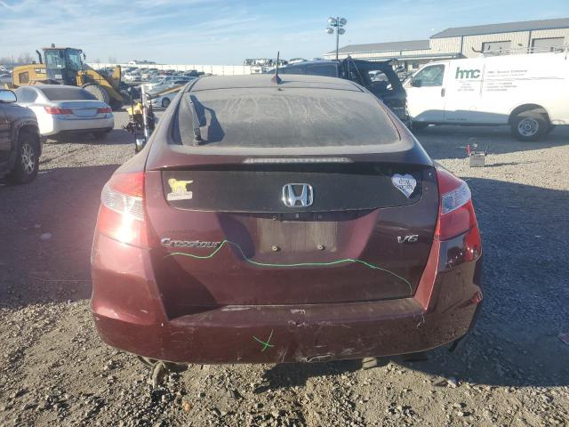 5J6TF1H5XCL007150 - 2012 HONDA CROSSTOUR EXL ბურგუნდია ფოტო 6