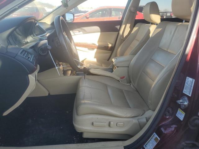 5J6TF1H5XCL007150 - 2012 HONDA CROSSTOUR EXL ბურგუნდია ფოტო 7