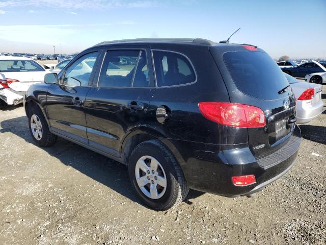 5NMSG13D99H229945 - 2009 HYUNDAI SANTA FE GLS BLACK photo 2