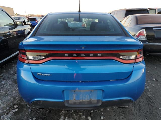 1C3CDFBB1FD346552 - 2015 DODGE DART SXT BLUE photo 6