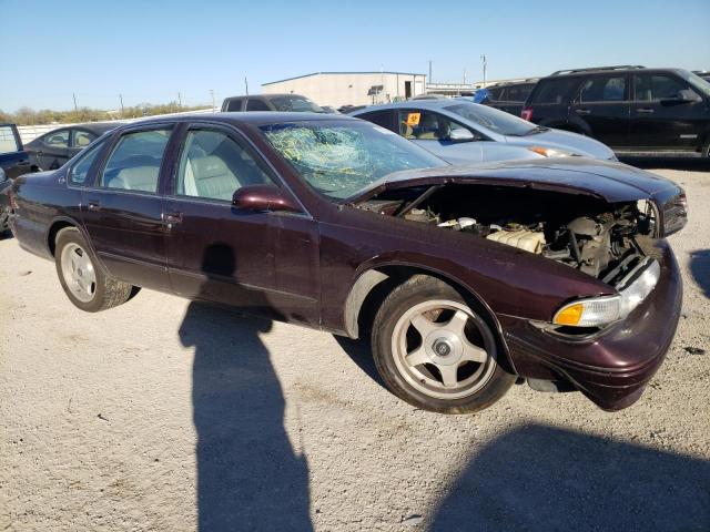 1G1BL52P5SR171342 - 1995 CHEVROLET CAPRICE / CLASSIC SS MAROON photo 4