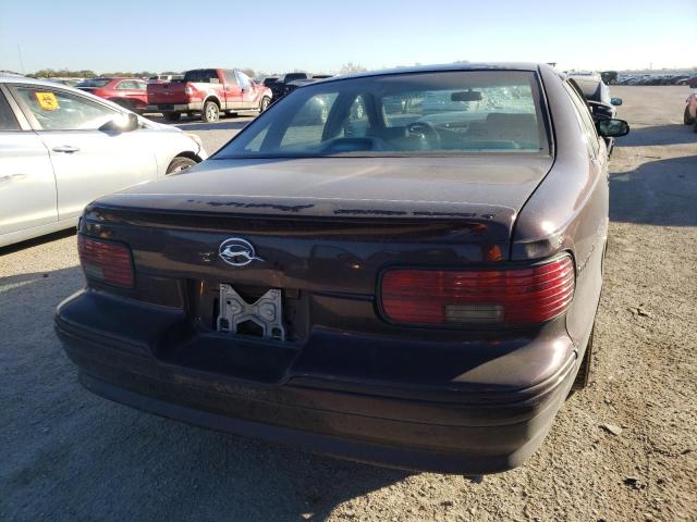 1G1BL52P5SR171342 - 1995 CHEVROLET CAPRICE / CLASSIC SS MAROON photo 6