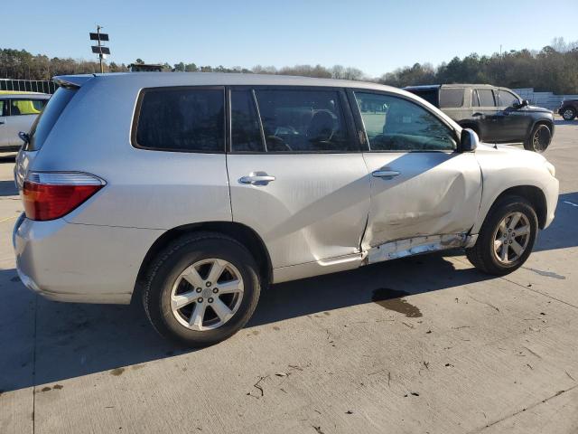 JTEDS41A592071203 - 2009 TOYOTA HIGHLANDER SILVER photo 3