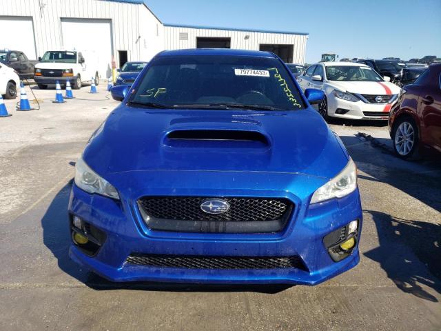 JF1VA1D62F9802390 - 2015 SUBARU WRX PREMIUM BLUE photo 5