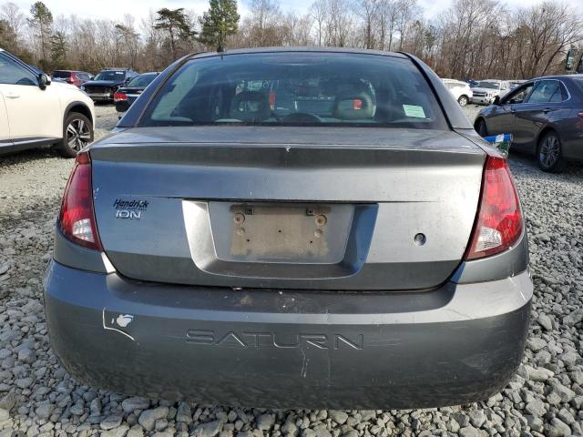 1G8AJ55F97Z188190 - 2007 SATURN ION LEVEL 2 GRAY photo 6