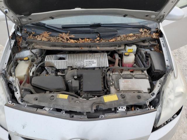 JTDKN3DU3A5072582 - 2010 TOYOTA PRIUS SILVER photo 11