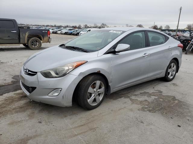 5NPDH4AE9DH402815 - 2013 HYUNDAI ELANTRA GLS SILVER photo 1