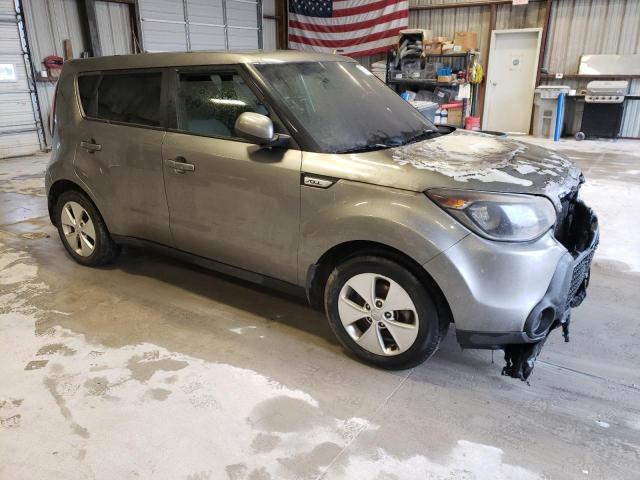 KNDJN2A2XF7189323 - 2015 KIA SOUL SILVER photo 4