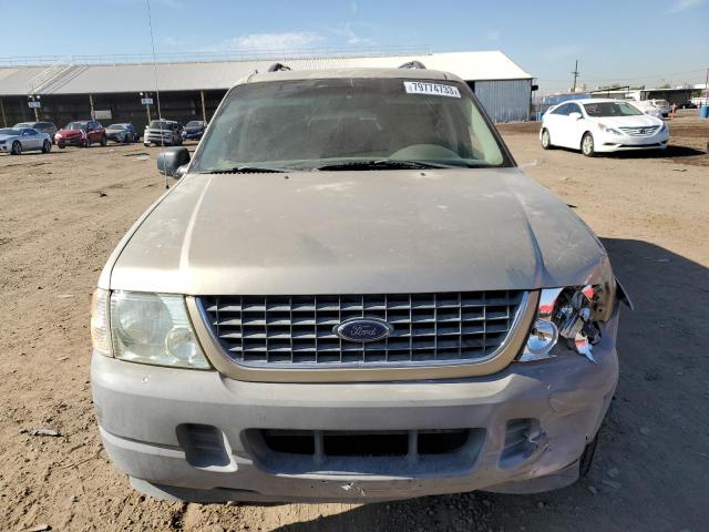 1FMZU62E82UA61904 - 2002 FORD EXPLORER XLS TAN photo 5