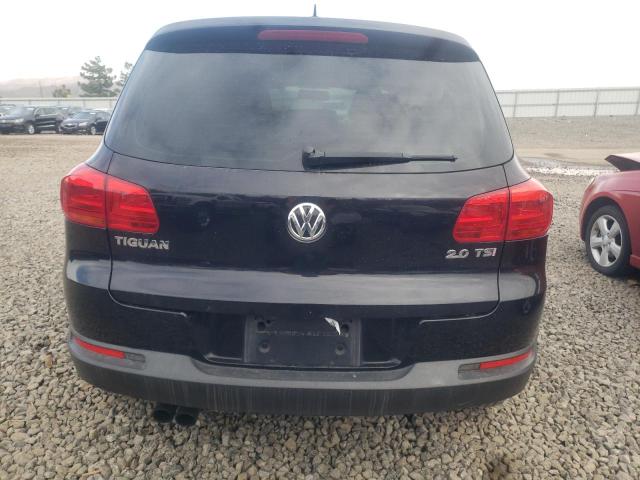 WVGAV3AX9DW606642 - 2013 VOLKSWAGEN TIGUAN S BLACK photo 6