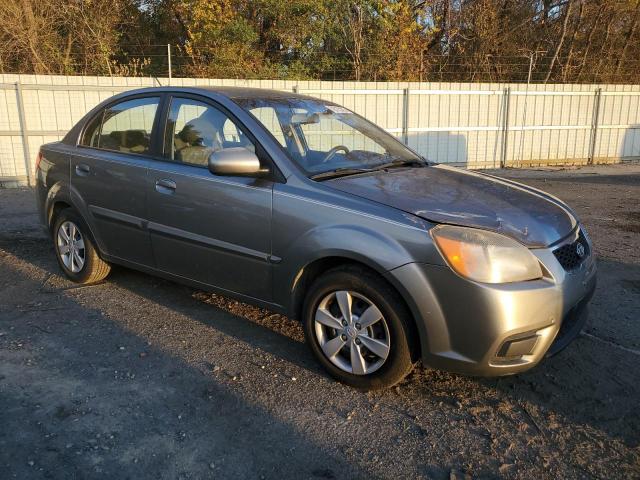 KNADH4A36A6665216 - 2010 KIA RIO LX GRAY photo 4