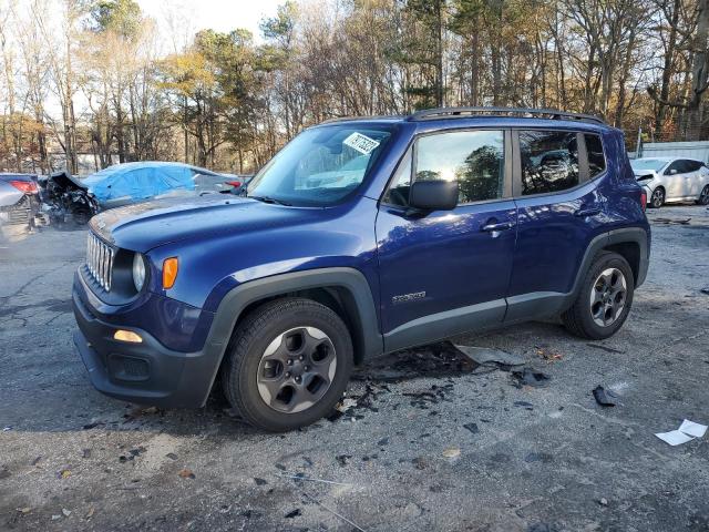 ZACCJAABXHPE83812 - 2017 JEEP RENEGADE SPORT BLUE photo 1