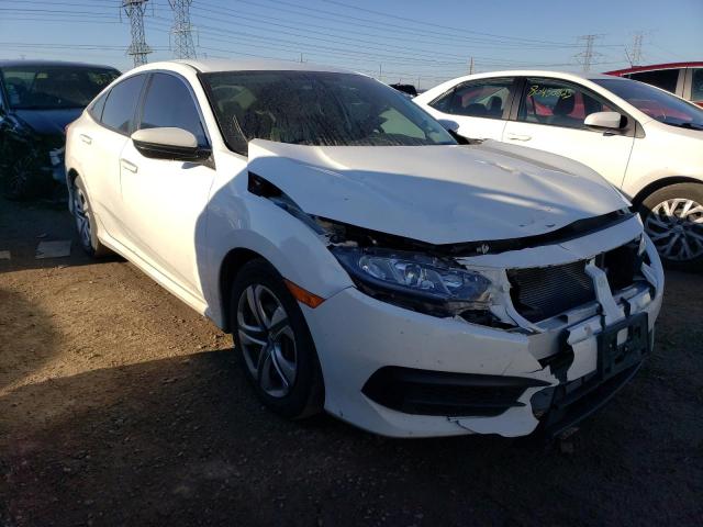 19XFC2F5XGE029314 - 2016 HONDA CIVIC LX WHITE photo 4