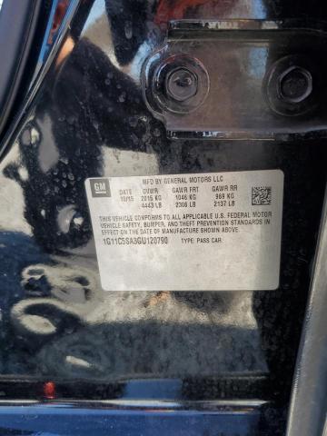 1G11C5SA3GU120790 - 2016 CHEVROLET MALIBU LIM LT 黑色 照片 12