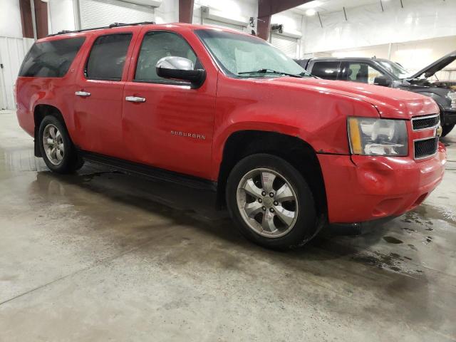 1GNUKJE30AR233837 - 2010 CHEVROLET SUBURBAN K1500 LT RED photo 4