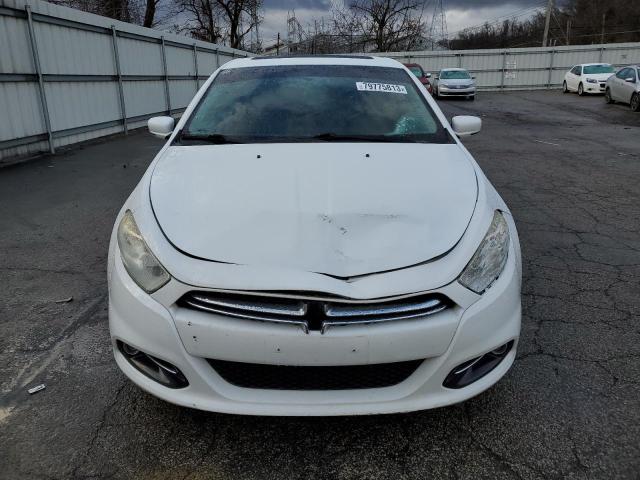 1C3CDFCB9GD610181 - 2016 DODGE DART LIMITED WHITE photo 5