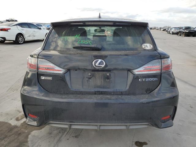 JTHKD5BH2G2256859 - 2016 LEXUS CT 200 BLACK photo 6