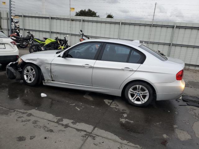 WBAVC93548K044704 - 2008 BMW 328 XI SILVER photo 2