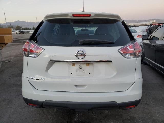 5N1AT2MT4FC854486 - 2015 NISSAN ROGUE S WHITE photo 6