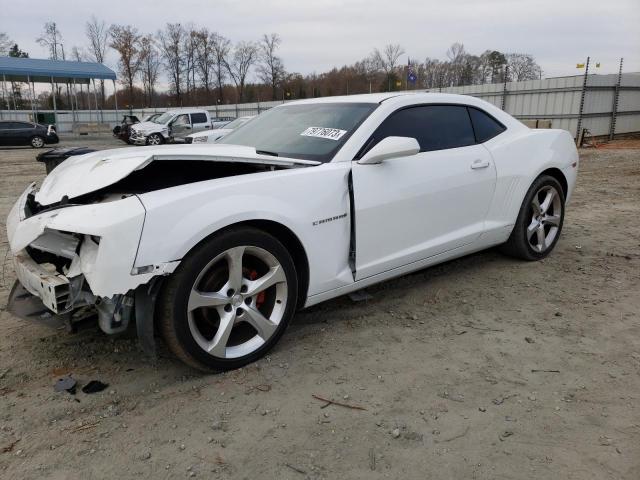 2G1FA1E31D9221997 - 2013 CHEVROLET CAMARO LS WHITE photo 1