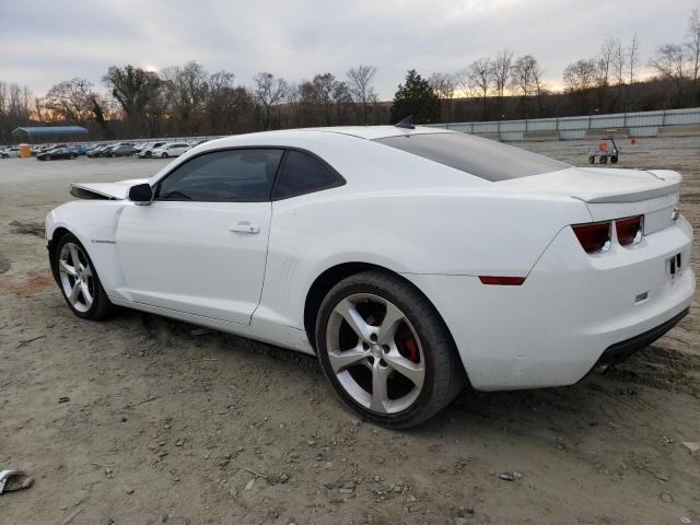 2G1FA1E31D9221997 - 2013 CHEVROLET CAMARO LS WHITE photo 2