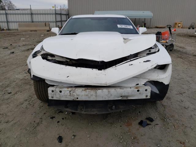 2G1FA1E31D9221997 - 2013 CHEVROLET CAMARO LS WHITE photo 5