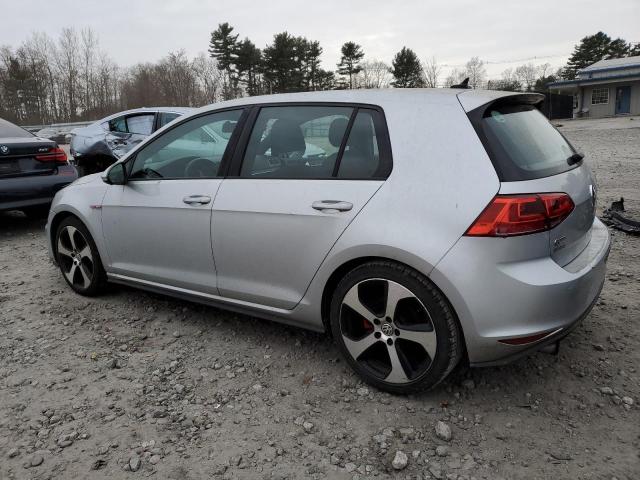 3VW4T7AU8FM023824 - 2015 VOLKSWAGEN GTI SILVER photo 2