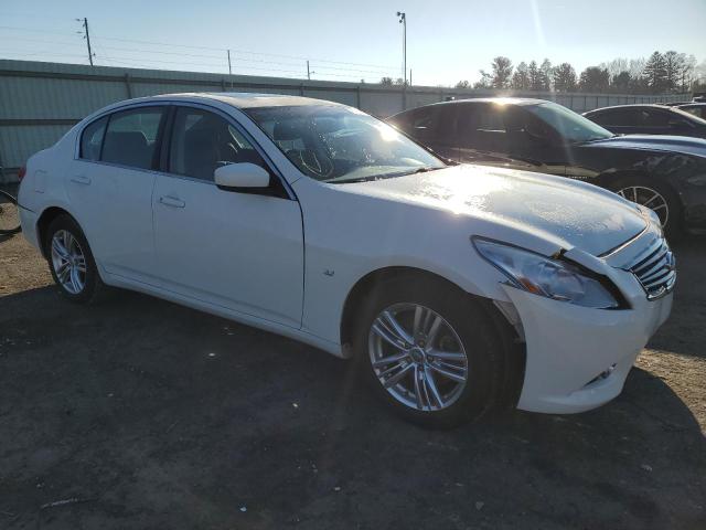 JN1CV6AR6FM650969 - 2015 INFINITI Q40 WHITE photo 4