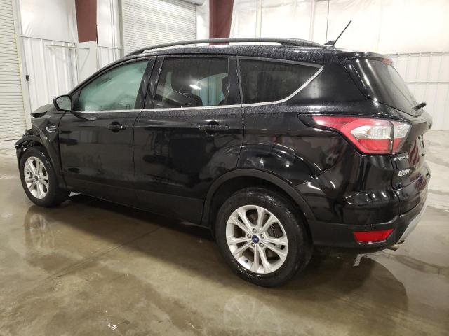 1FMCU9GD9JUA76742 - 2018 FORD ESCAPE SE BLACK photo 2