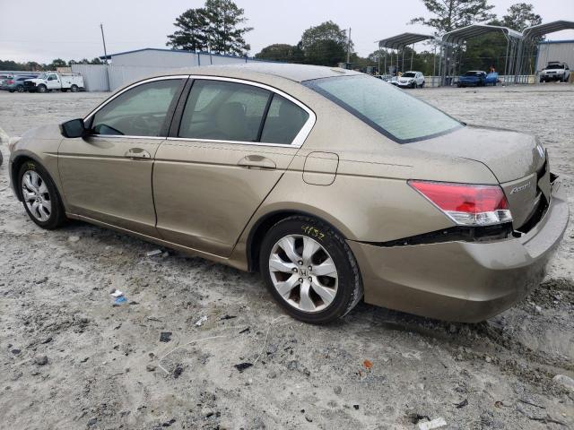 1HGCP26899A088590 - 2009 HONDA ACCORD EXL GOLD photo 2