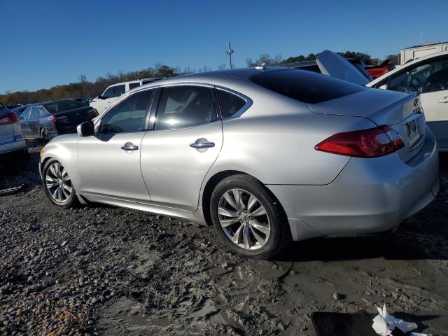 JN1BY1AP3CM332825 - 2012 INFINITI M37 SILVER photo 2