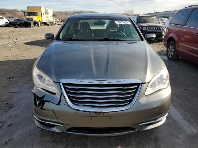 1C3CCBAB6CN145331 - 2012 CHRYSLER 200 LX GRAY photo 5