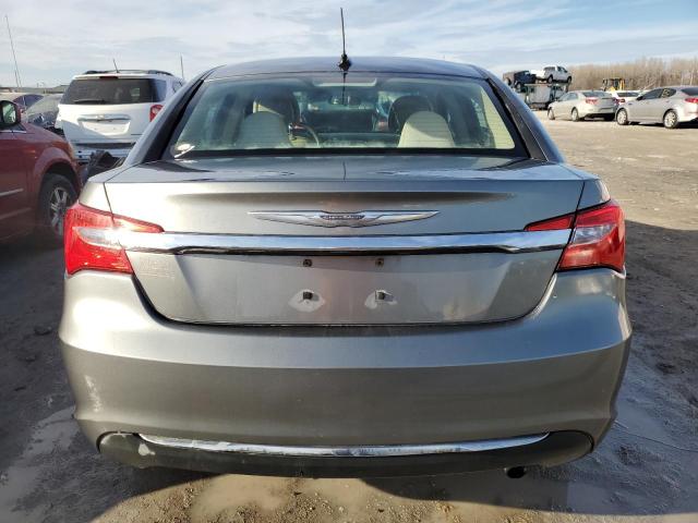 1C3CCBAB6CN145331 - 2012 CHRYSLER 200 LX GRAY photo 6