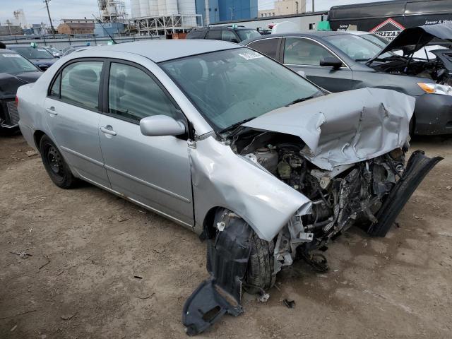 1NXBR32E55Z558379 - 2005 TOYOTA COROLLA CE SILVER photo 4