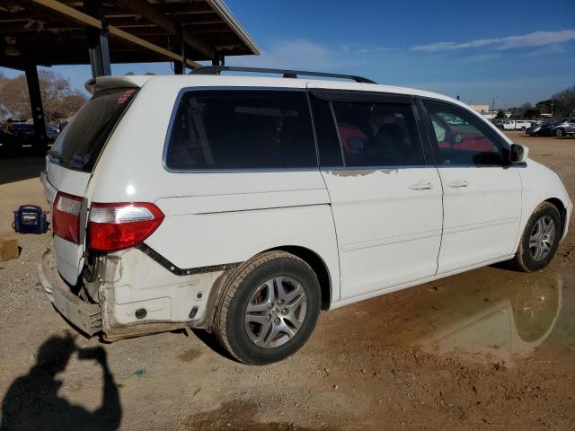 5FNRL38426B458351 - 2006 HONDA ODYSSEY EX WHITE photo 3