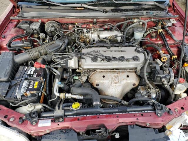 1HGCE1897VA007201 - 1997 HONDA ACCORD EX BURGUNDY photo 11