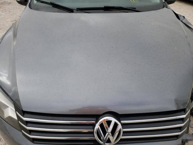 1VWBH7A36DC148576 - 2013 VOLKSWAGEN PASSAT SE GRAY photo 11