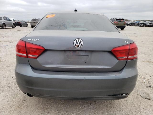 1VWBH7A36DC148576 - 2013 VOLKSWAGEN PASSAT SE GRAY photo 6