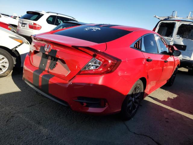 2HGFC2F55JH503568 - 2018 HONDA CIVIC LX RED photo 3